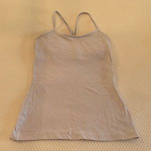 Lululemon white tank top size 4